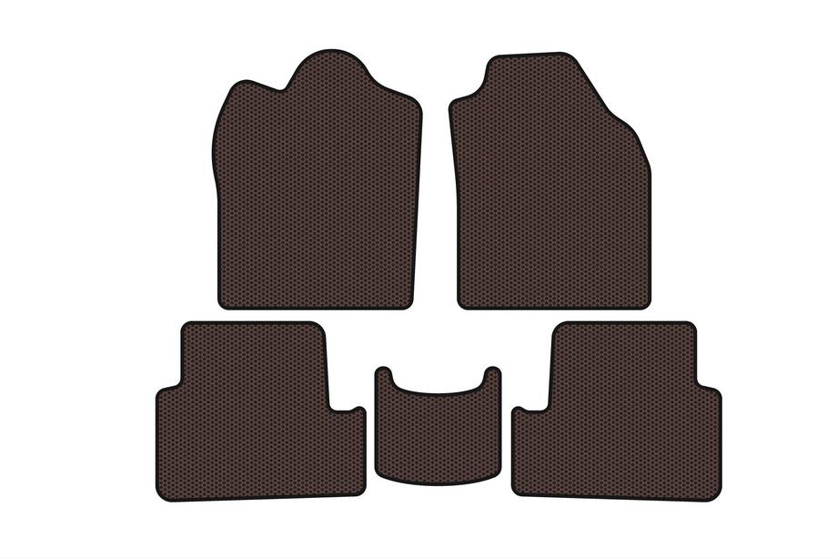 Ford Connect 2010–2013 Kumimatot Carsuit (2009-2012, ruskea) Image