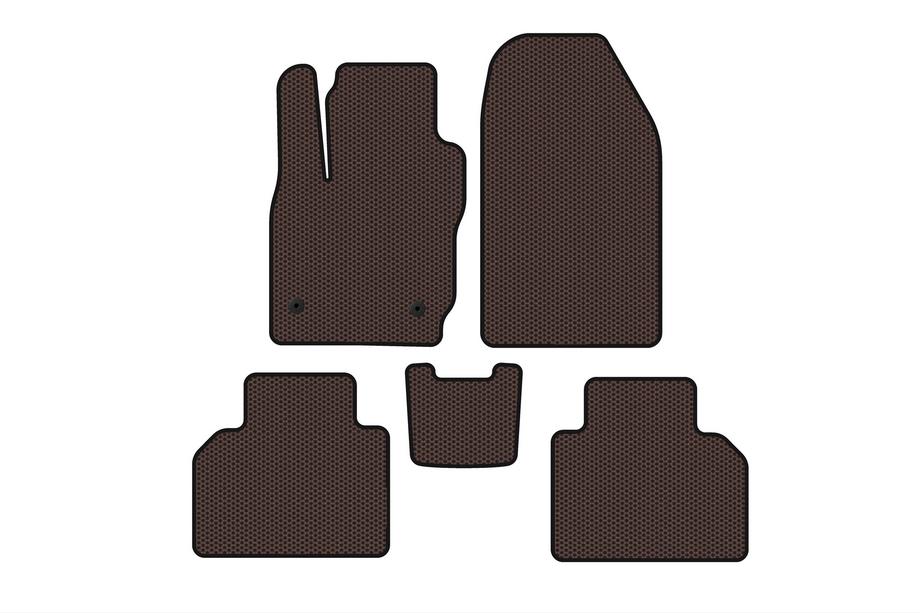 Ford Courier 2014–2023 Kumimatot Carsuit (Ruskea) Image