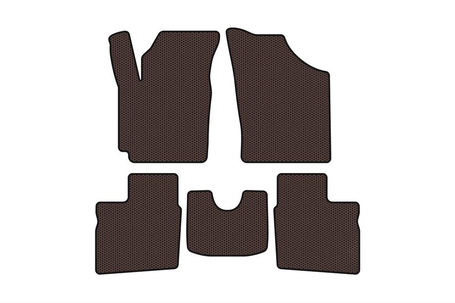 Geely CK-1 2005–2008 Kumimatot Carsuit (2005-2009, SD, ruskea) Image