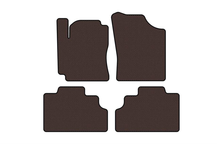 Geely CK-2 2008–2016 Kumimatot Carsuit (SD, ruskea) Image