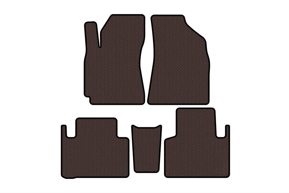 Geely Emgrand X7 2011– Kumimatot Carsuit (Ruskea) Image