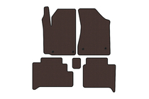 Geely GC-5 2010–2015 Kumimatot Carsuit (HB, ruskea) kuva 1