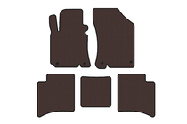 Geely MK Cross 2010–2016 Kumimatot Carsuit (Ruskea) kuva 1
