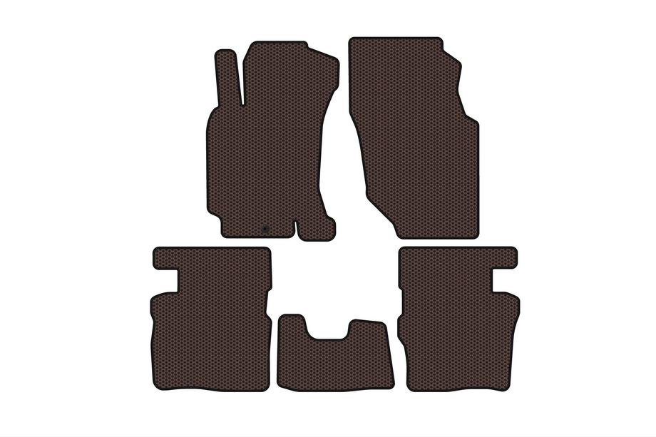 Honda HR-V 1998–2006 Kumimatot Carsuit (5-ovinen, ruskea) Image