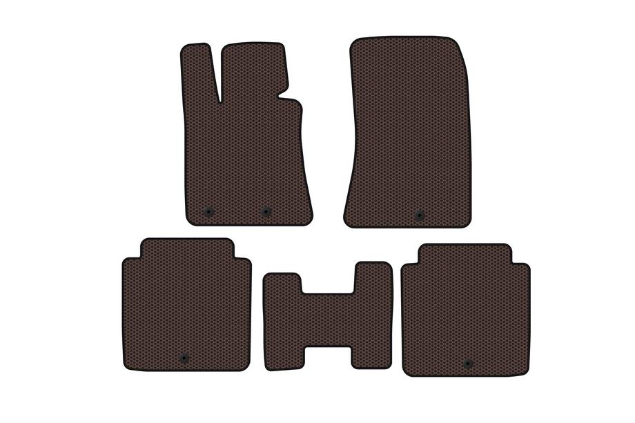 Hyundai Equus 2009–2016 Kumimatot Carsuit (Ruskea) Image