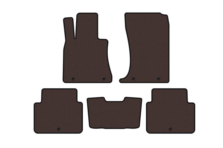 Hyundai Genesis DH 2013–2016 Kumimatot Carsuit (SD, ruskea) Image