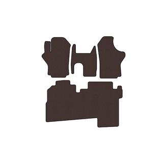 Kumimatot Carsuit (2004-2007, 2 riviä, 8-paikkainen, ruskea) Hyundai H200, H1, Starex 1998–2007 kuva 1