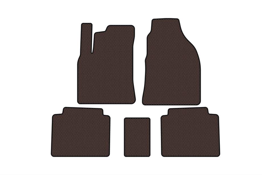 Hyundai Matrix 2001–2010 Kumimatot Carsuit (Ruskea) Image