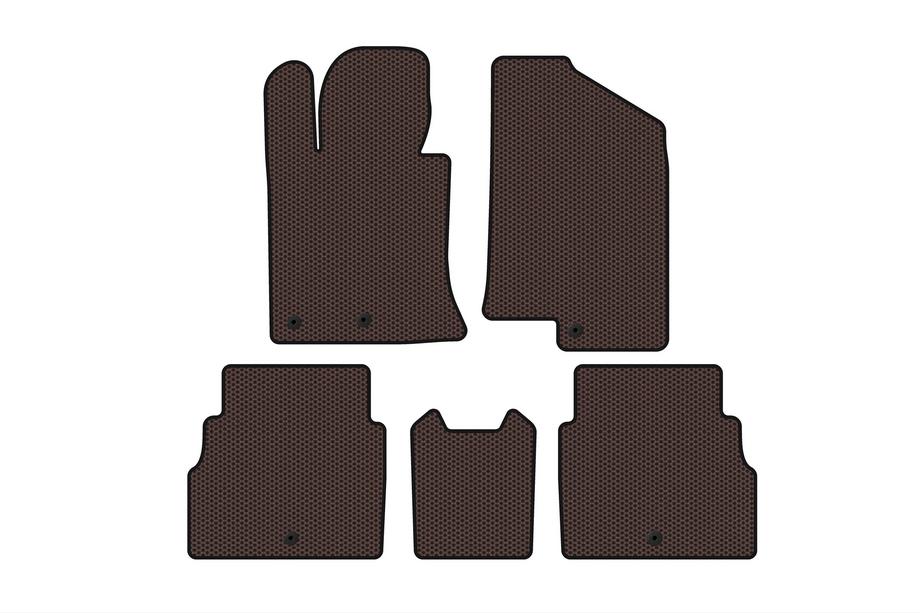 Hyundai Sonata YF 2010–2014 Kumimatot Carsuit V2 (ruskea) Image