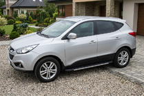 Hyundai IX-35 2010–2015 Duru sivuportaat (2 kpl, alumiini) kuva 1