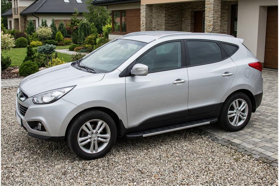 Hyundai IX-35 2010–2015 Duru sivuportaat (2 kpl, alumiini) Image