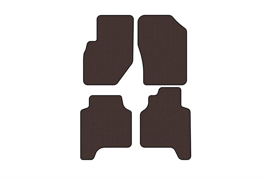 Hyundai Terracan 2001–2007 Kumimatot Carsuit (Ruskea) Kuva 1