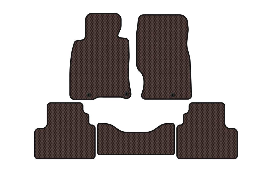 Infiniti G25/G35/37 (V36/CV36) 2006–2015 Kumimatot Carsuit (G25-G35, SD, ruskea) Image