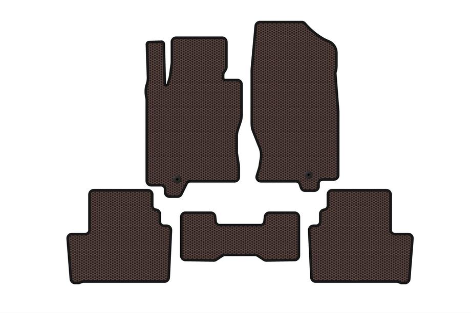 Infiniti G25/G35/37 (V36/CV36) 2006–2015 Kumimatot Carsuit (G35 S, Coupe, ruskea) Image