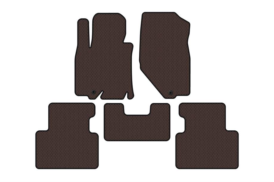 Infiniti QX50 2013–2017 Kumimatot Carsuit (Ruskea) Image