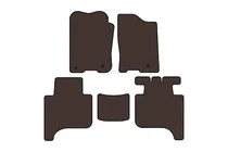 Infiniti QX56 2004–2010 Carsuit kumimatot matkustamoon (2 riviä, 2004-2008, ruskea) kuva 1