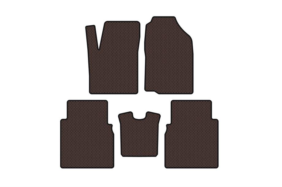 JAC J6 2011–2019 Kumimatot Carsuit (Ruskea) Image