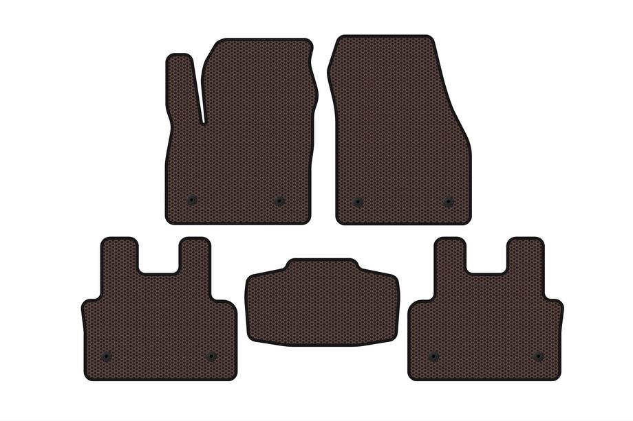 Jaguar E-Pace 2017–2024 Kumimatot Carsuit (Ruskea) Image
