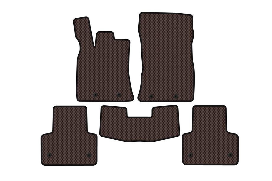 Jaguar XJ 2010– Kumimatot Carsuit (Short, ruskea) Image