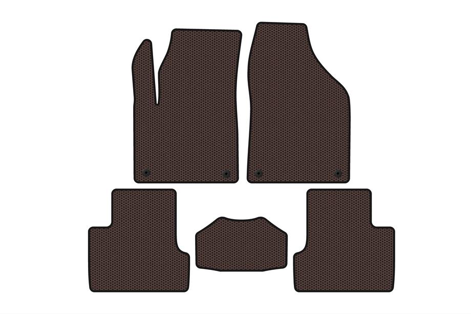 Jeep Cherokee KL 2013– Kumimatot Carsuit (2018+, ruskea) Image