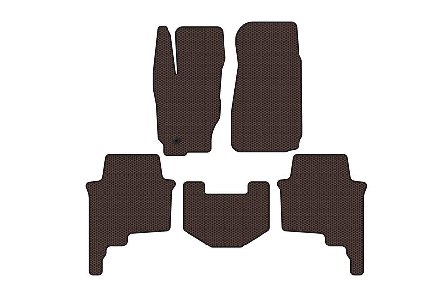 Jeep Commander 2005–2010 Kumimatot Carsuit (Ruskea) Image