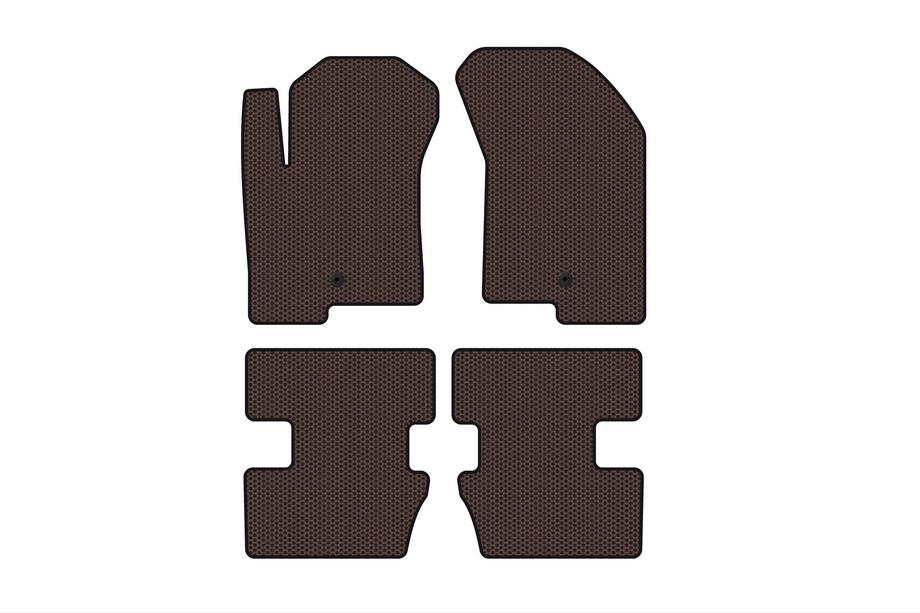 Jeep Compass 2006–2016 Kumimatot Carsuit (2006-2011, Ruskea) Image