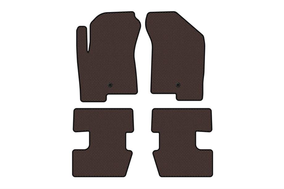 Jeep Compass 2006–2016 Kumimatot sisätiloihin Carsuit (2011-2016, ruskea) Image
