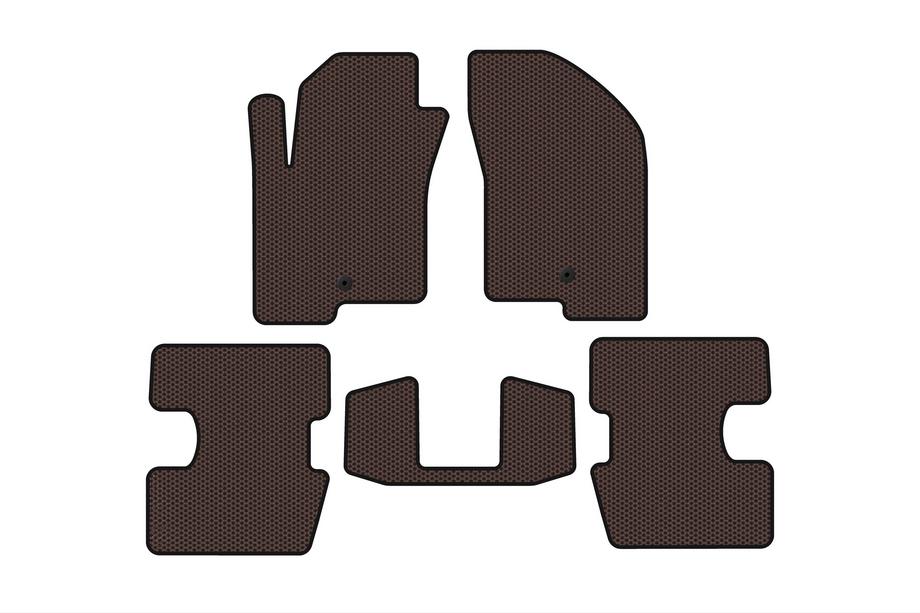 Jeep Patriot 2007–2016 Kumimatot Carsuit (Ruskea) Image