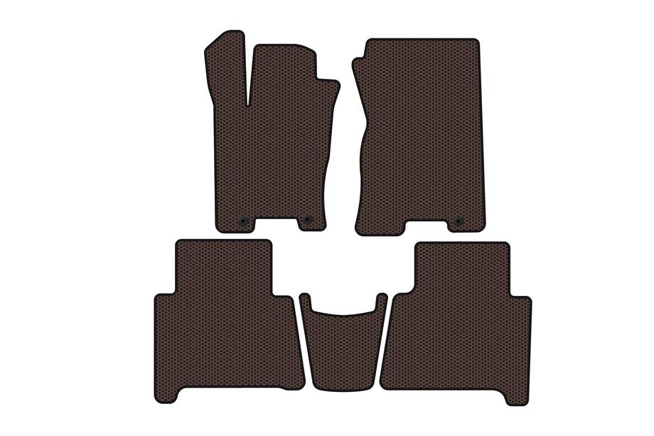 Kia Mohave 2008–2016 Kumimatot Carsuit (Ruskea) Image