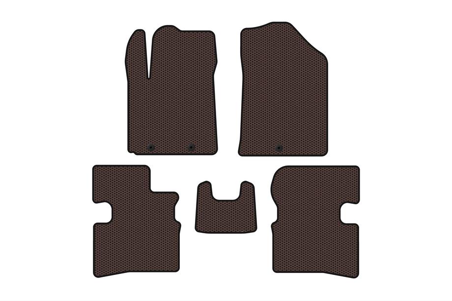 Kia Picanto 2004–2011 Kumimattosarja Carsuit (2009-2011, HB, ruskea) Image