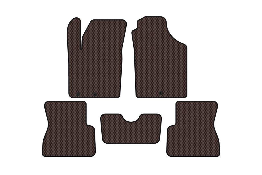 Kia Picanto 2011–2016 Kumimatot Carsuit (Ruskea) Kuva 1