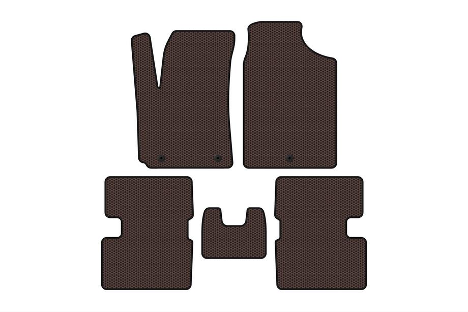 Kia Picanto 2016– Kumimatot Carsuit (HB, ruskea) Image
