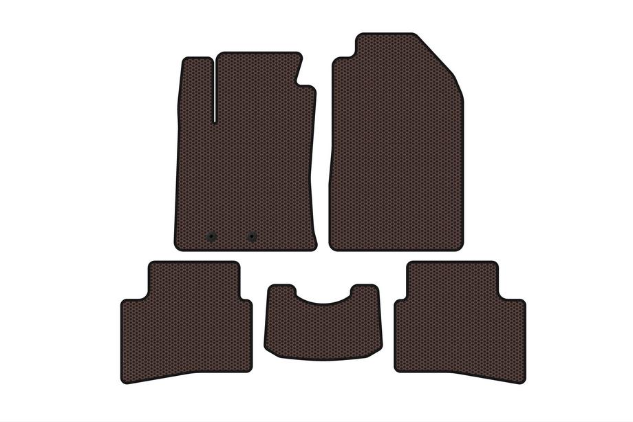 Kia Stonic 2017– Kumimatot Carsuit (2017-2019, ruskea) Image