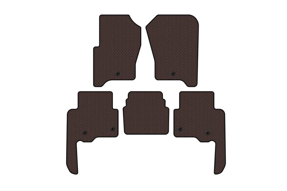 Land Rover Discovery IV 2009–2017 Kumimatot Carsuit V2 (Ruskea) Image