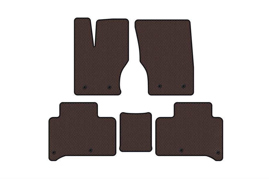Range Rover Sport 2014–2022 Carsuit kumimatot matkustamoon (2013-2017, ruskea) Image