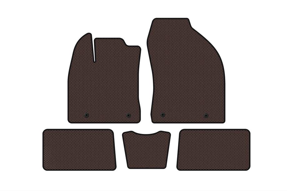 Lexus CT200H 2011–2022 Kumimatot Carsuit (HB, Hybridi, ruskea) Image