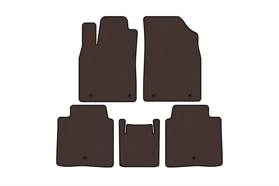Lexus ES 2012–2018 Kumimatot Carsuit (SD, Hybrid, ruskea) Kuva 1