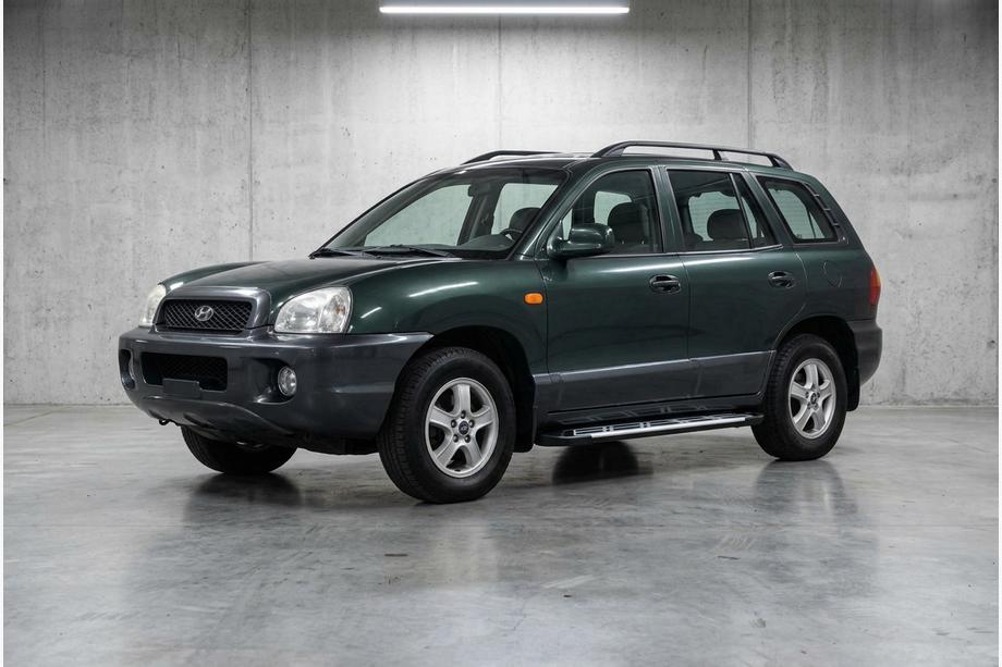 Hyundai Santa Fe 1 2000–2006 Sunrise sivuportaat (2 kpl, alumiini) Image