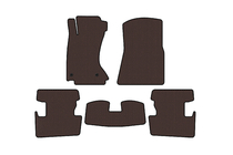 Lexus IS 2005–2013 Carsuit kumimatot (neliveto, ruskea) kuva 1