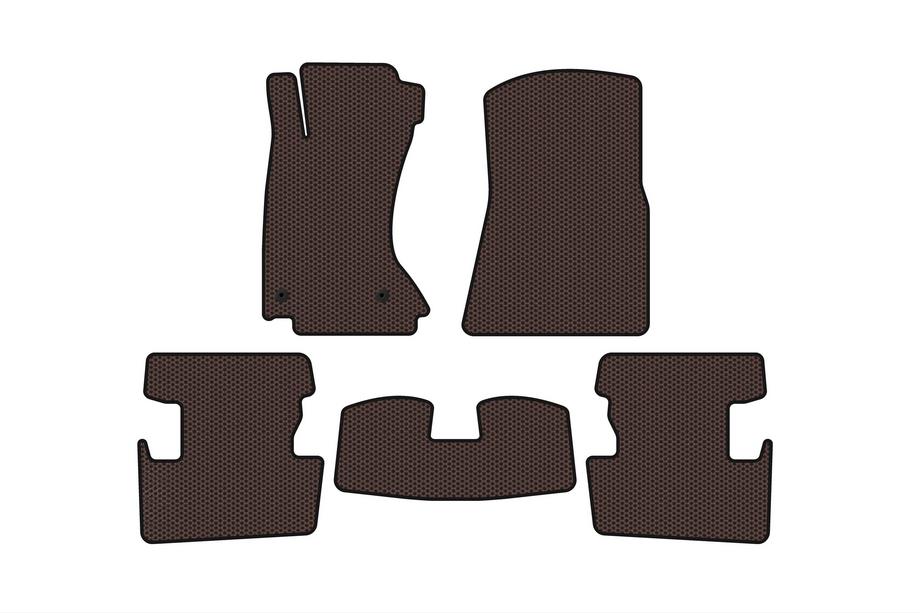 Lexus IS 2005–2013 Carsuit kumimatot (neliveto, ruskea) Image