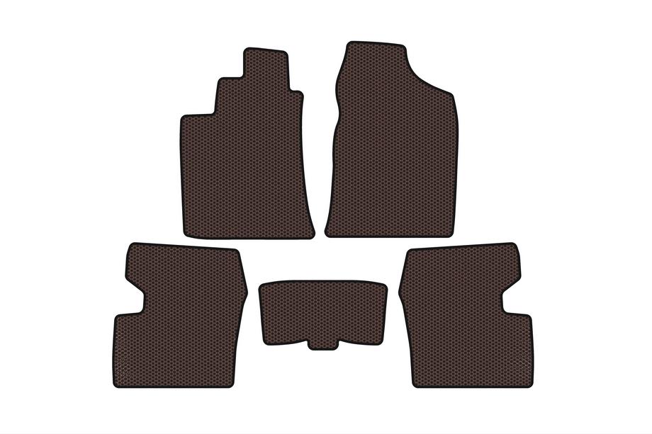 Lifan 620 Solano 2007– Kumimatot Carsuit (SD, ruskea) Image