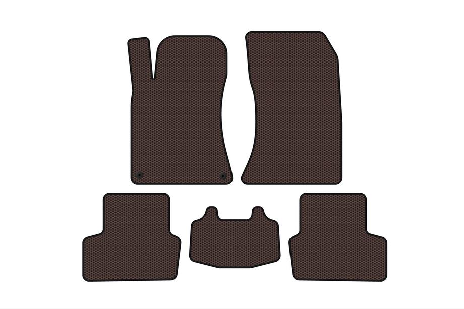 Mercedes CLA C117 2013–2019 Kumimatot Carsuit (SD, ruskea) Image