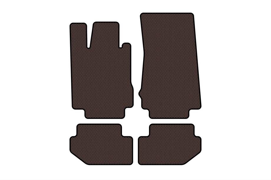 Mercedes CL-sarja C215 1999–2006 Kumimatot Carsuit (Ruskea) Image