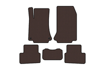Smart 1998–2007 Kumimatot Carsuit (2003-2007, Coupe, ruskea) kuva 1