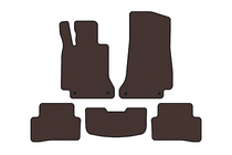 Mercedes C-class W205 2014–2021 Kumimatot Carsuit (SD, ruskea) kuva 1