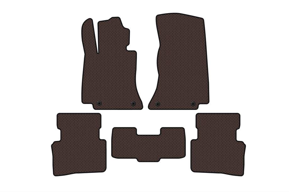 Mercedes C-sarja W206 2022– Kumimatot Carsuit (SD, ruskea) Kuva 1