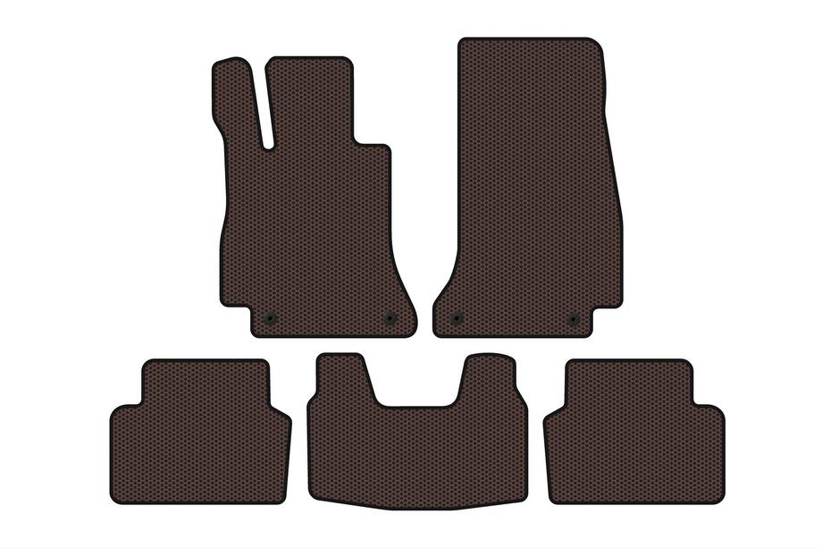 Mercedes E-class W213 2016–2023 Kumimatot Carsuit (SD, ruskea) Image