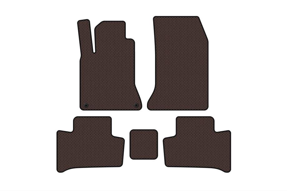 Mercedes B-sarja W246 2011–2018 Kumimatot Carsuit (2015-2018, Ruskea) Image