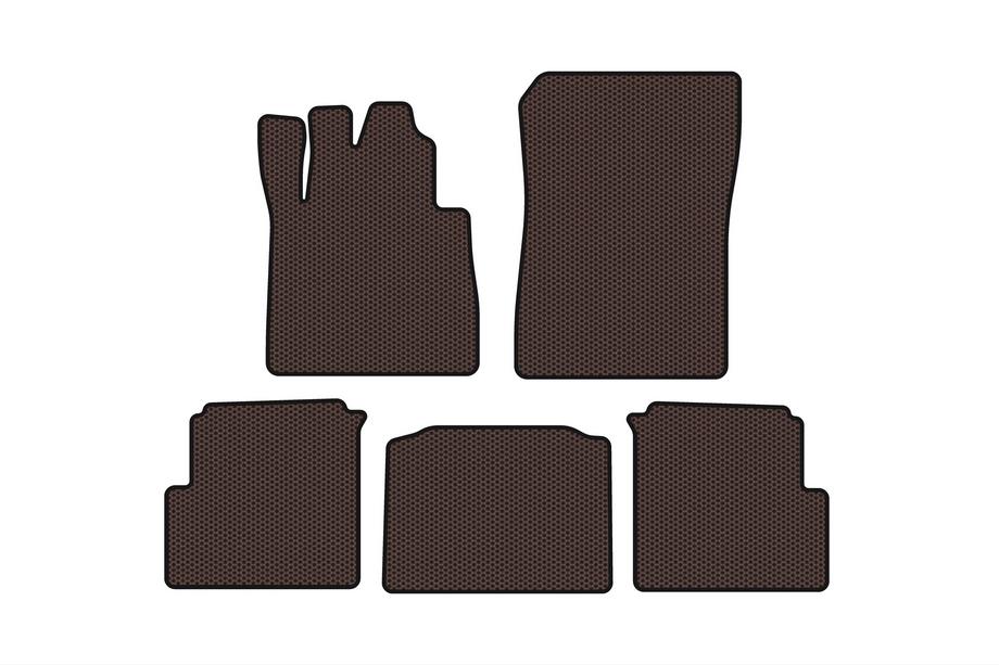 Mercedes G class W463 1990–2018 Kumimatot Carsuit (2012-2015, 5-ovinen, ruskea) Image