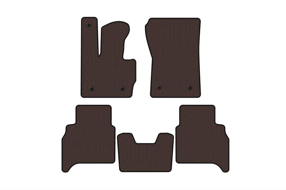 Mercedes G-Class W463 2018–2024 Kumimatot Carsuit (automaattivaihteisto, ruskea) Kuva 1